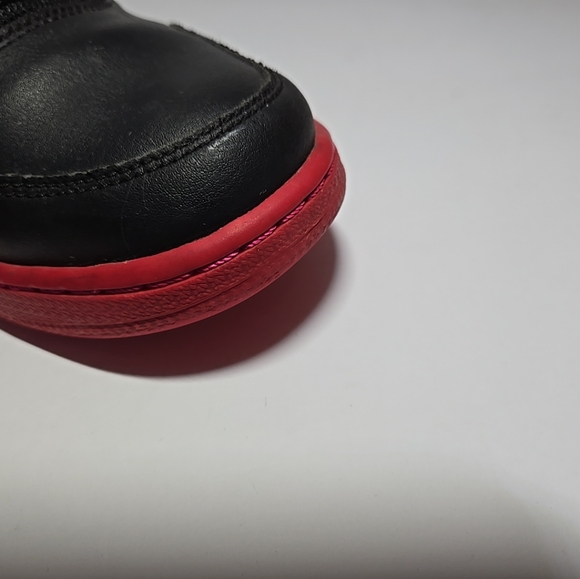 Nike Air Jordan 1 Flight 5 Black/Red Or Pink Sz 6Y Gently Worn - Picture 12 of 12